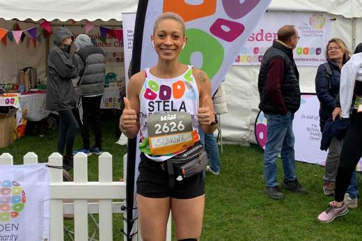 Royal Marsden runner at Royal Parks