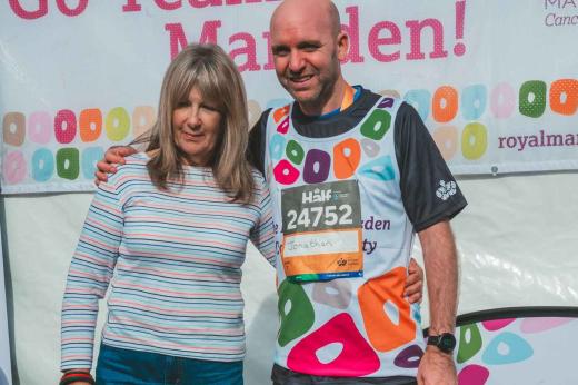 Royal Marsden runner at Royal Parks