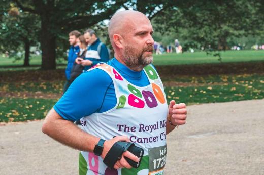 Royal Marsden runner at Royal Parks