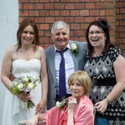 Barry and Ann with family