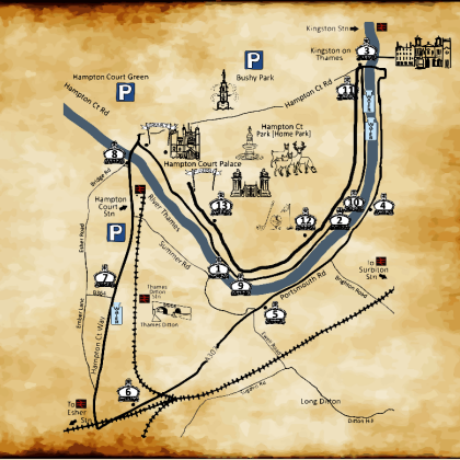 Route Map of Palace Half Marathon 2024