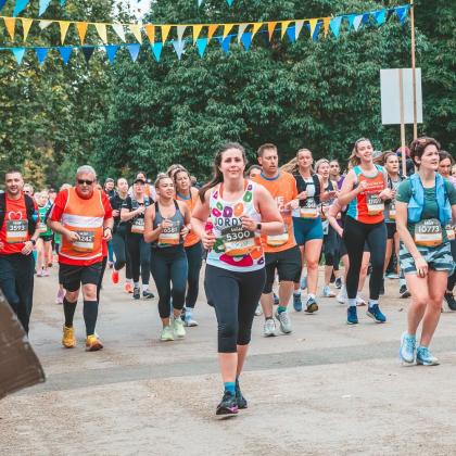 RMCC supporter running Royal Parks