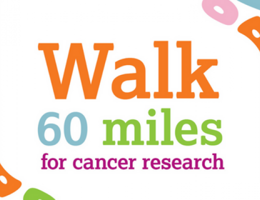 Walk 60 miles for cancer research in July